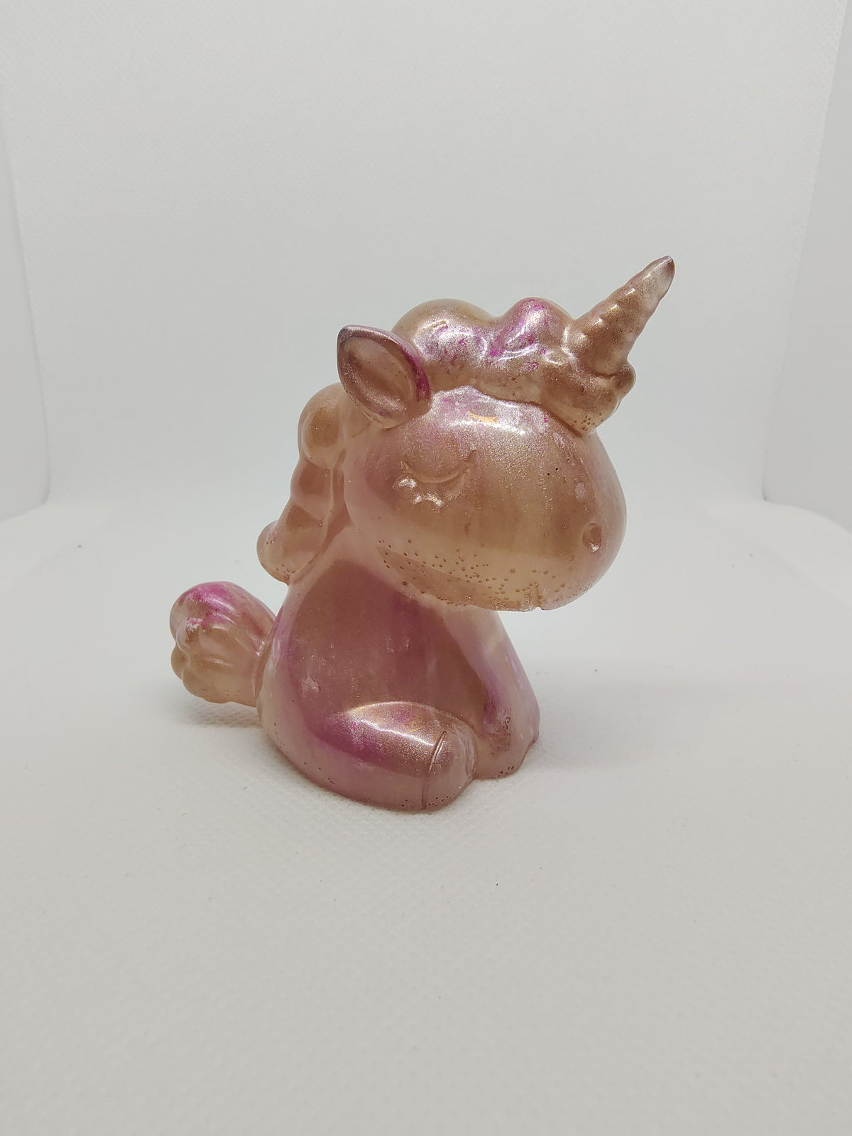 Licorne en Résine Époxy – Figurine Décorative Artisanale