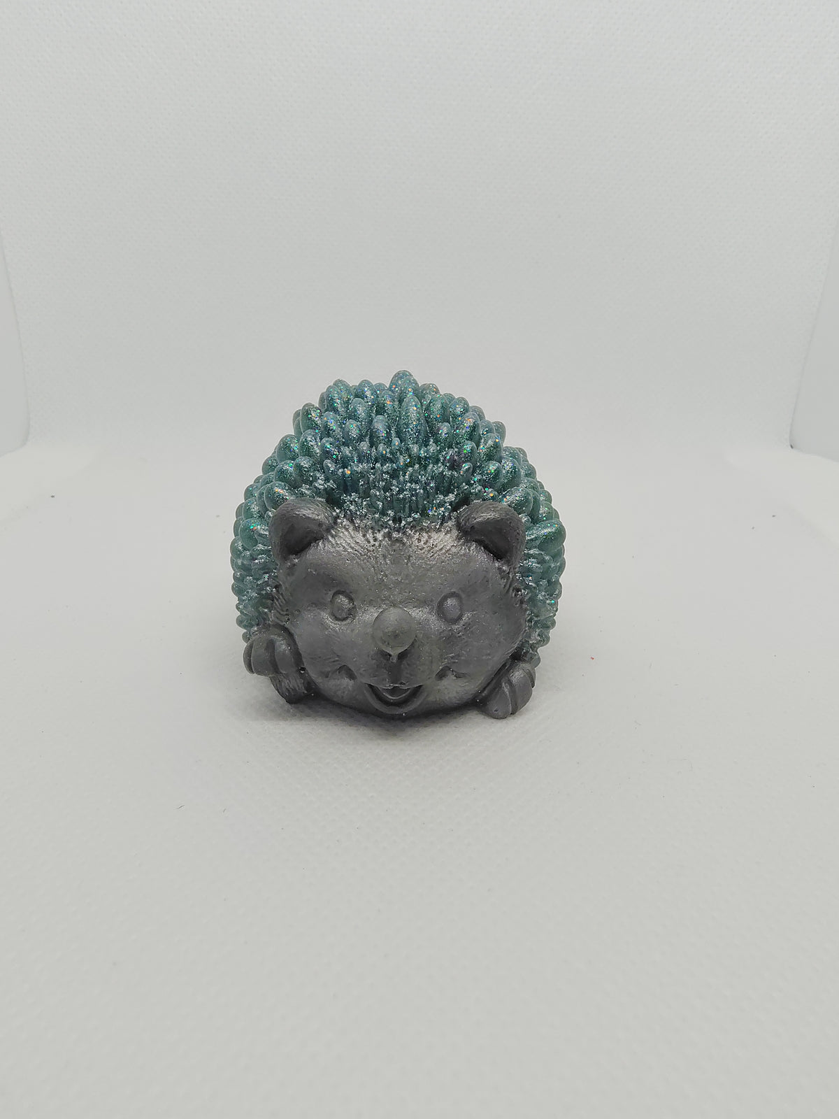 Hérisson en Résine Époxy – Figurine Décorative Artisanale