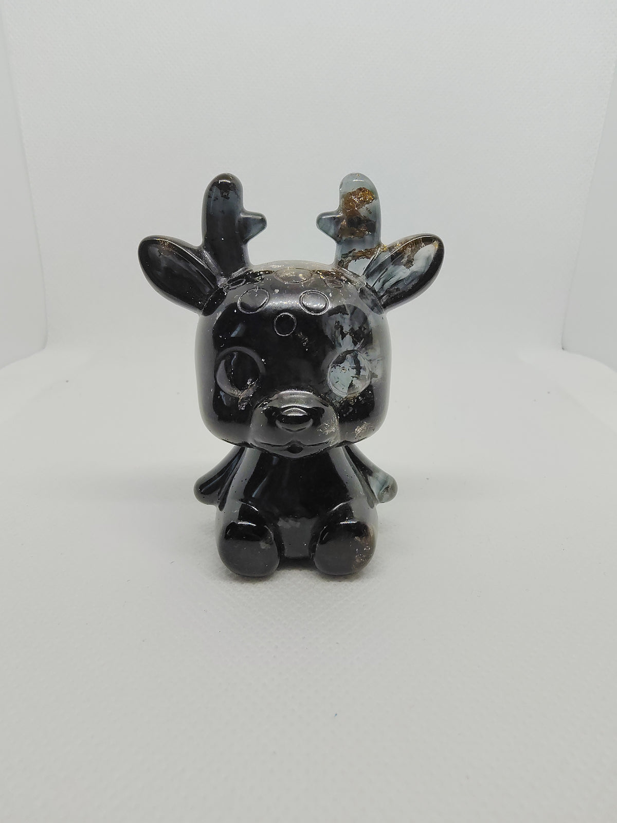 Renne en Résine Époxy – Figurine Décorative Artisanale