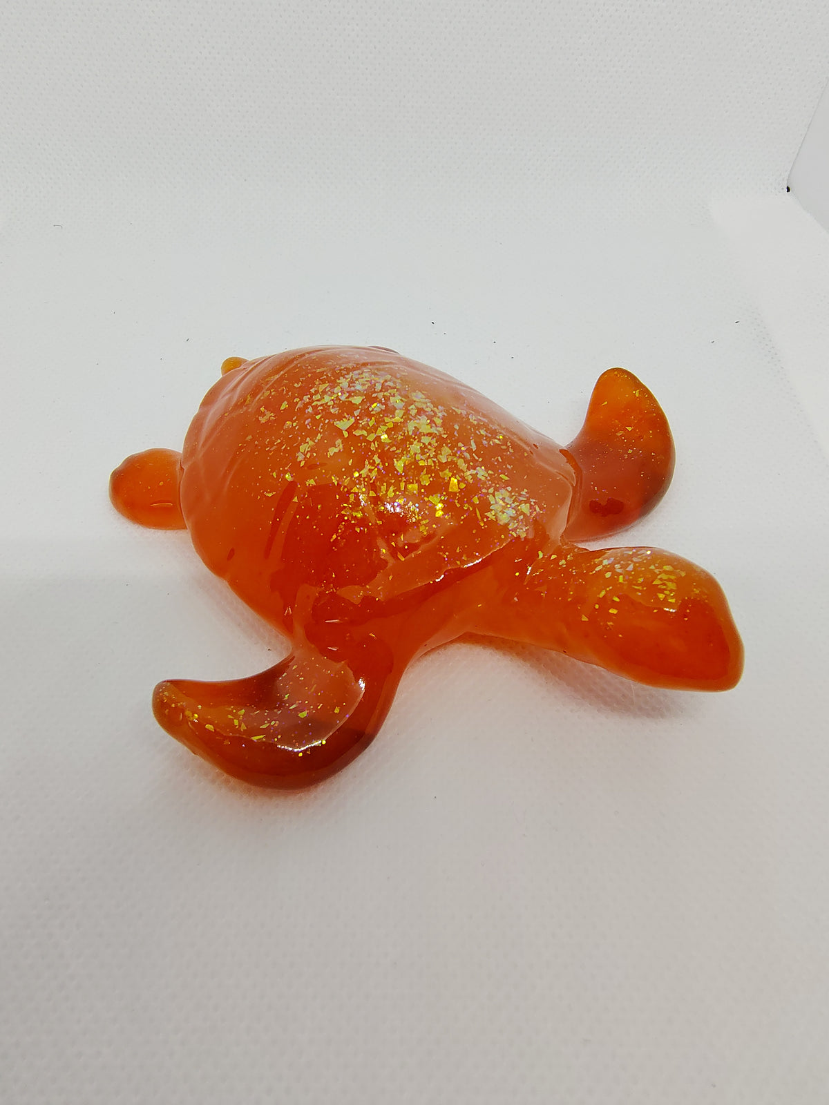 Tortue en Résine Époxy – Figurine Décorative Artisanale