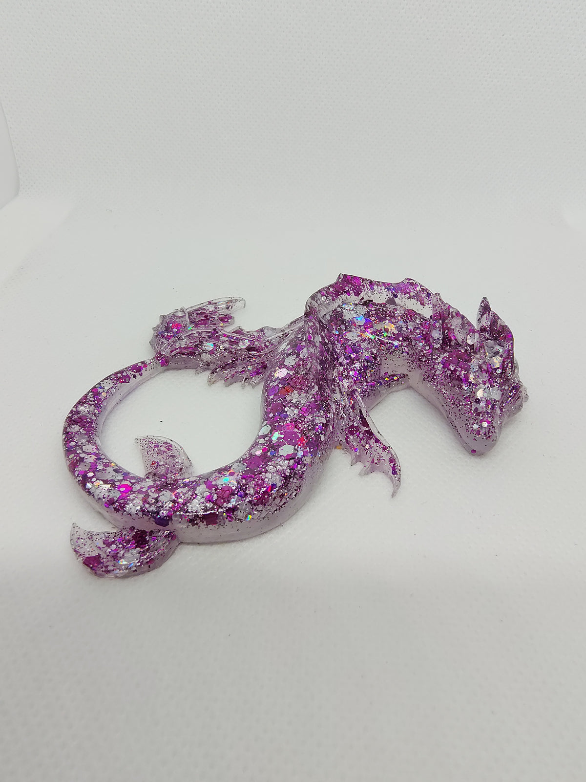 Dragon en Résine Époxy – Figurine Décorative Fantastique artisanale