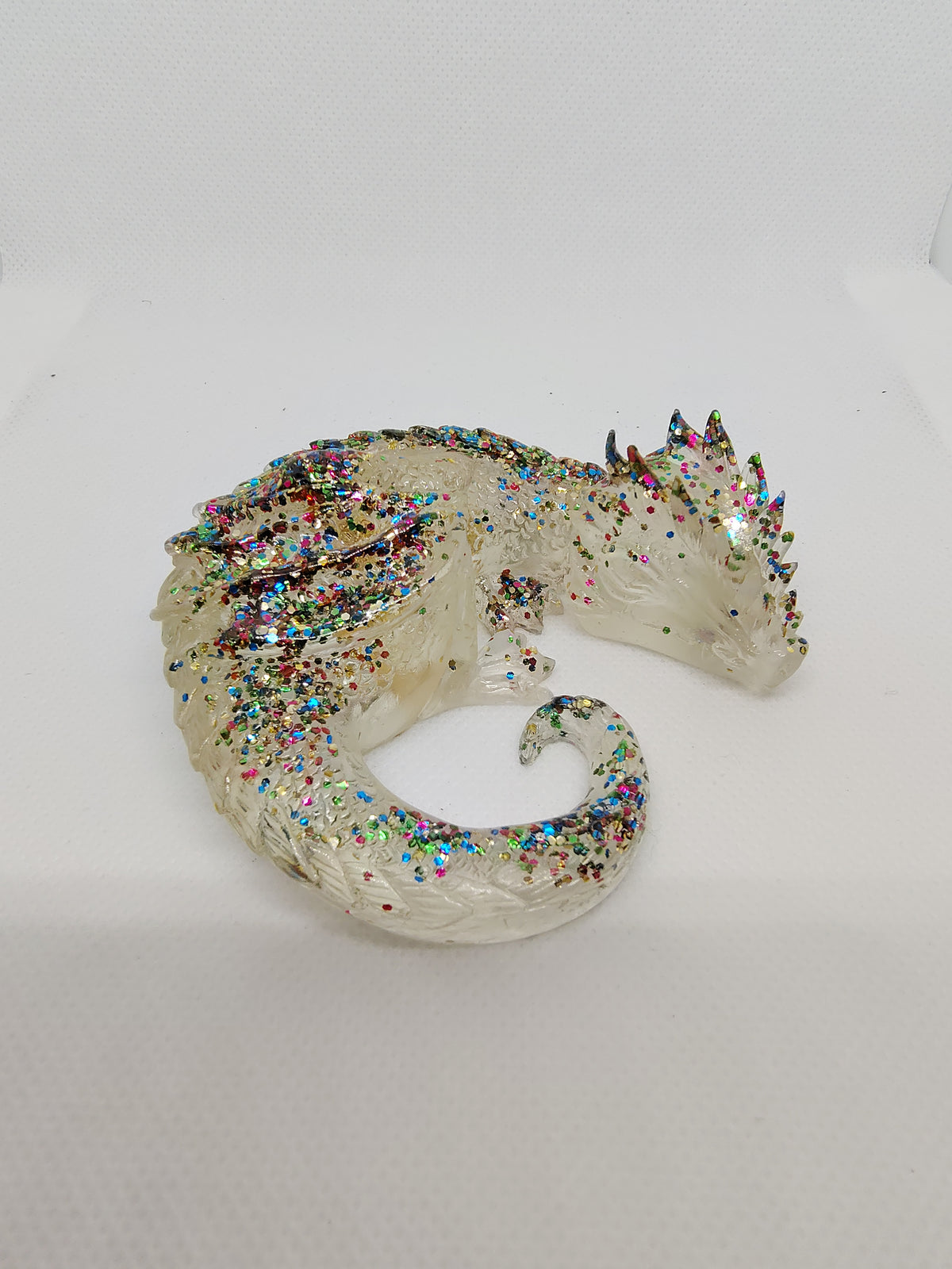 Dragon en Résine Époxy – Figurine Décorative Fantastique artisanale
