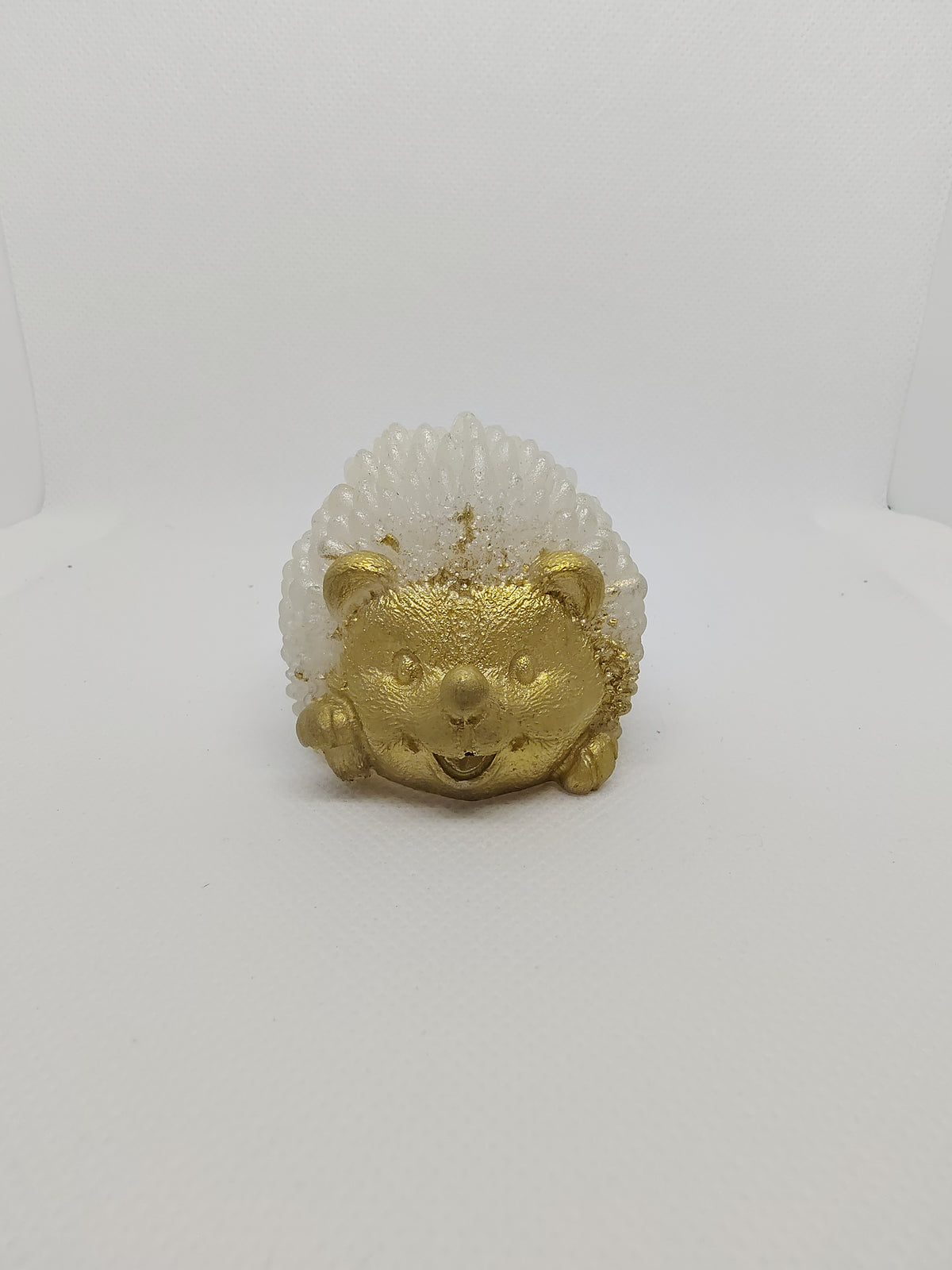 Hérisson en Résine Époxy – Figurine Décorative Artisanale