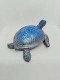 Tortue en Résine Époxy – Figurine Décorative Artisanale