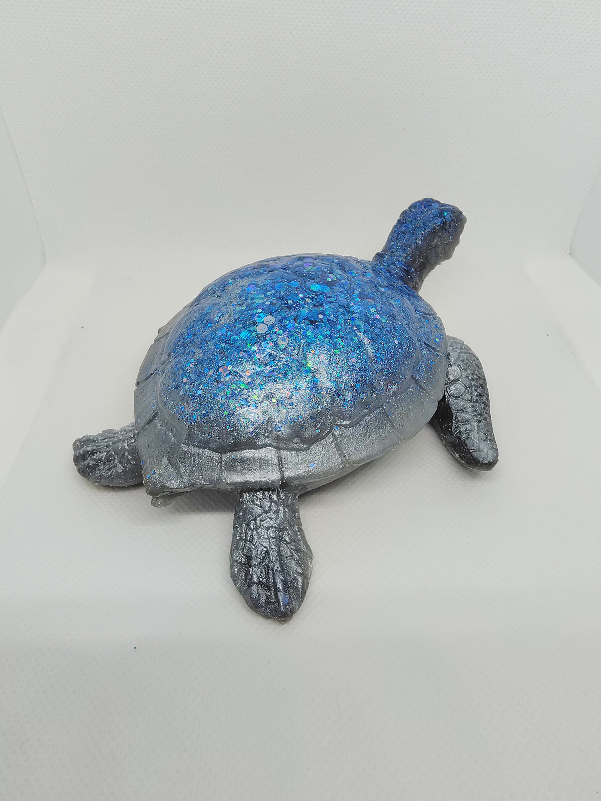 Tortue en Résine Époxy – Figurine Décorative Artisanale