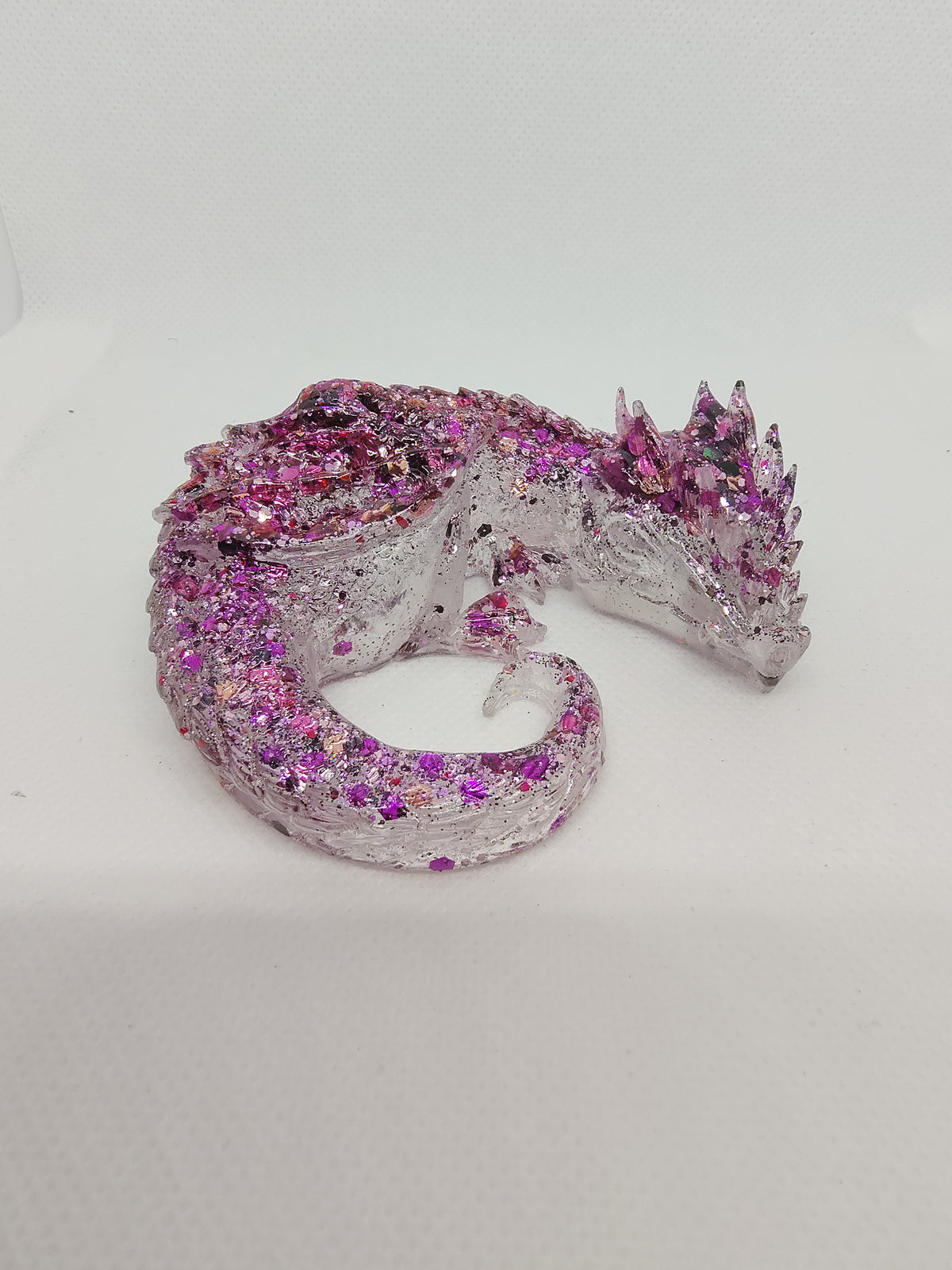 Dragon en Résine Époxy – Figurine Décorative Fantastique artisanale