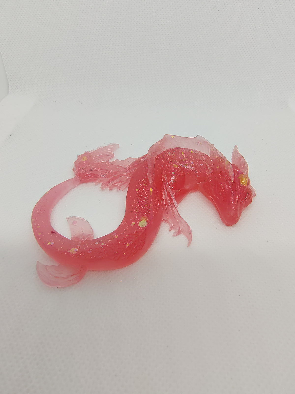 Dragon en Résine Époxy – Figurine Décorative Fantastique artisanale