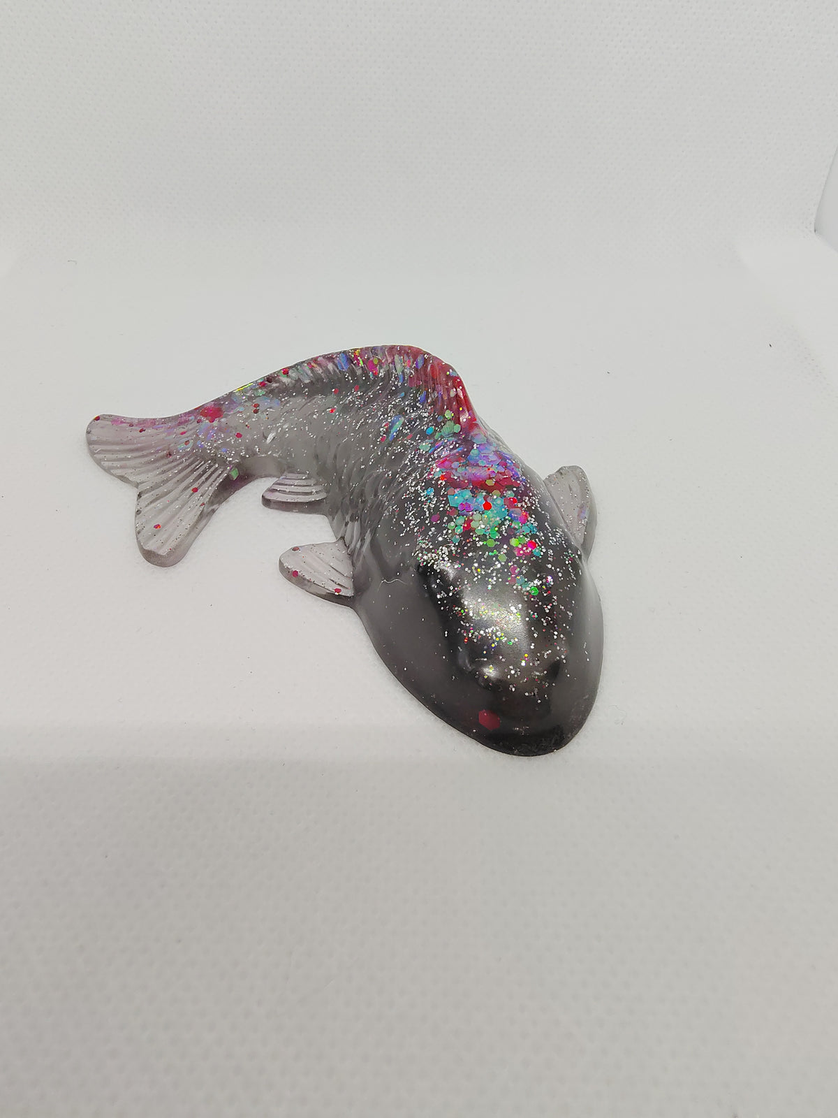 Carpe Koï en Résine Époxy – Figurine Décorative Japonaise artisanale