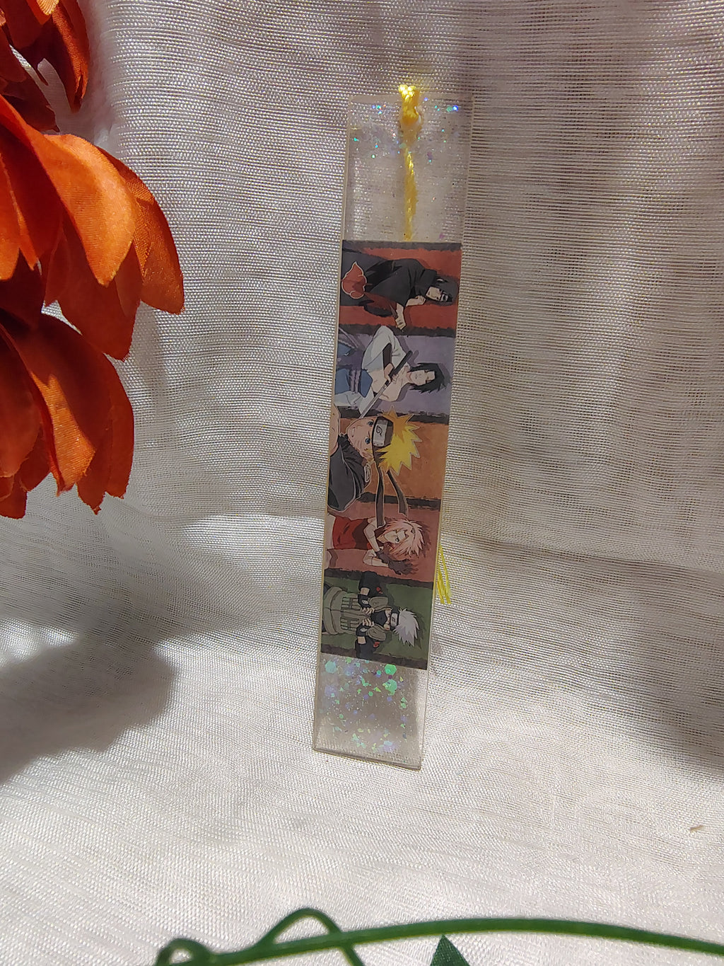 Marque-pages Manga / Anime en Résine Époxy Fait Main – Accessoire de Lecture Geek