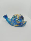 Escargot en Résine Époxy – Figurine Décorative Artisanale