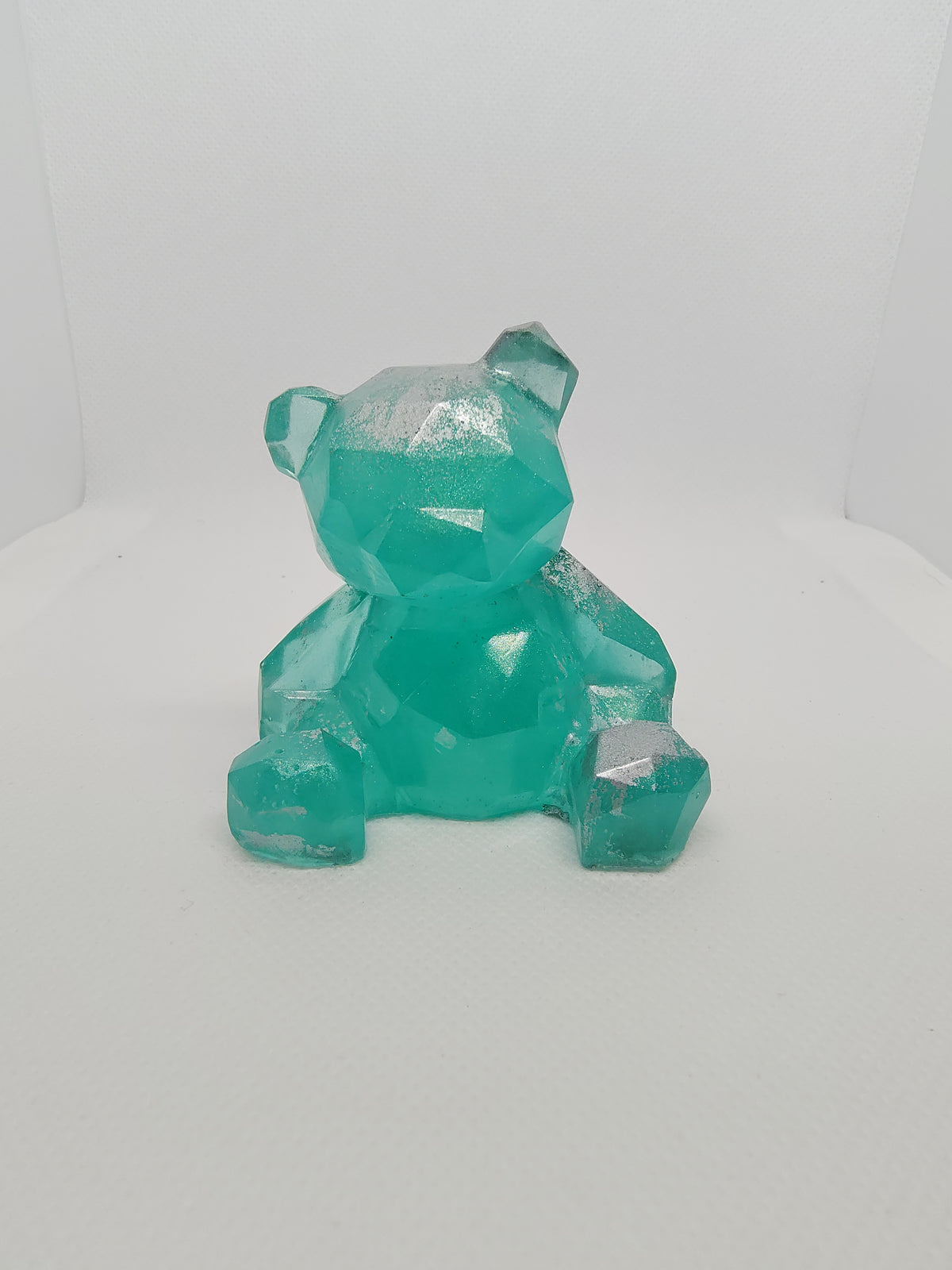Ours en Résine Époxy – Figurine Décorative Artisanale